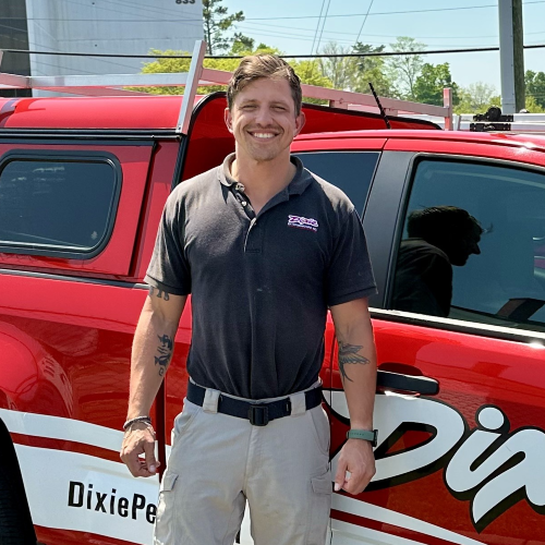 Andrew Scheve Pest Control Tech