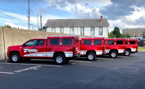 Dixie Exterminators Trucks Red