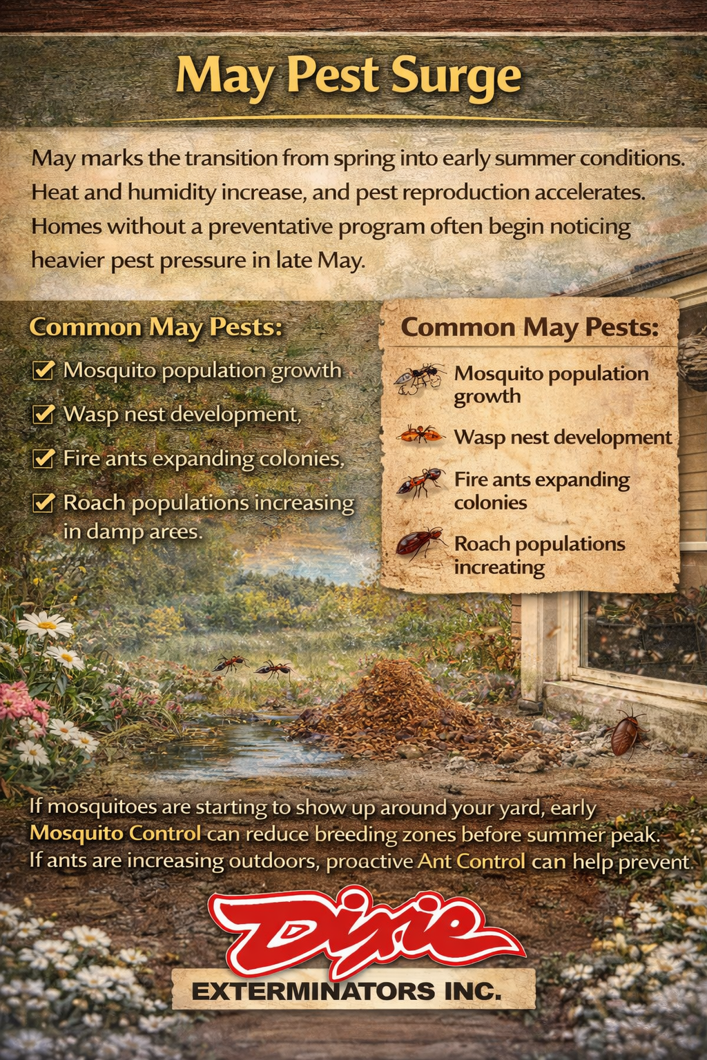 May Pest Surge in Georgia